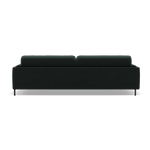 Morris 3 Seater Sofa - 2.5 Seater Sofa Fabric — FAB-MEG-21  CHARCOAL GREY, gallery image 2