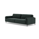 Morris 3 Seater Sofa - 2.5 Seater Sofa Fabric — FAB-MEG-21  CHARCOAL GREY, gallery image 3