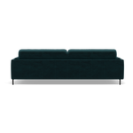 Morris 3 Seater Sofa - 2.5 Seater Sofa Fabric — FAB-MEG-36  LAKE GREEN, gallery image 2