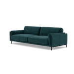 Morris 3 Seater Sofa - 2.5 Seater Sofa Fabric — FAB-MEG-36  LAKE GREEN, gallery image 3
