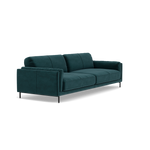 Morris 3 Seater Sofa - 2.5 Seater Sofa Fabric — FAB-MEG-36  LAKE GREEN, gallery image 1