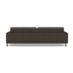 Morris 3 Seater Sofa - 2.5 Seater Sofa Fabric — FAB-MEG-51  DK TAUPE, gallery image 2