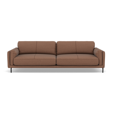 Morris 3 Seater Sofa - 2.5 Seater Sofa Fabric 3 Seater Sofas Sterling Home 9 BFA-BLJ-04 TOBACCO