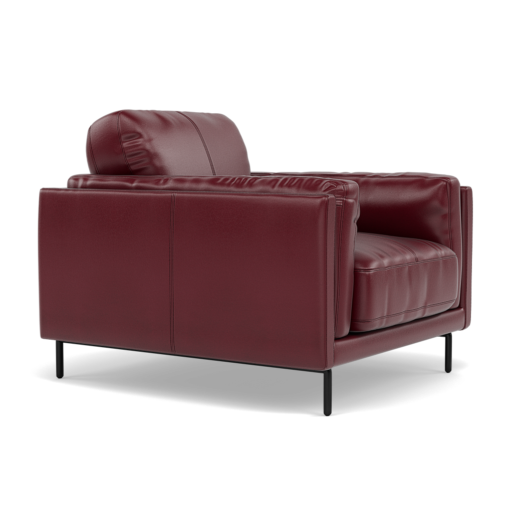 Morris Armchair - Armchair Cat 20 — BV-035C DEEP RED, gallery image 1