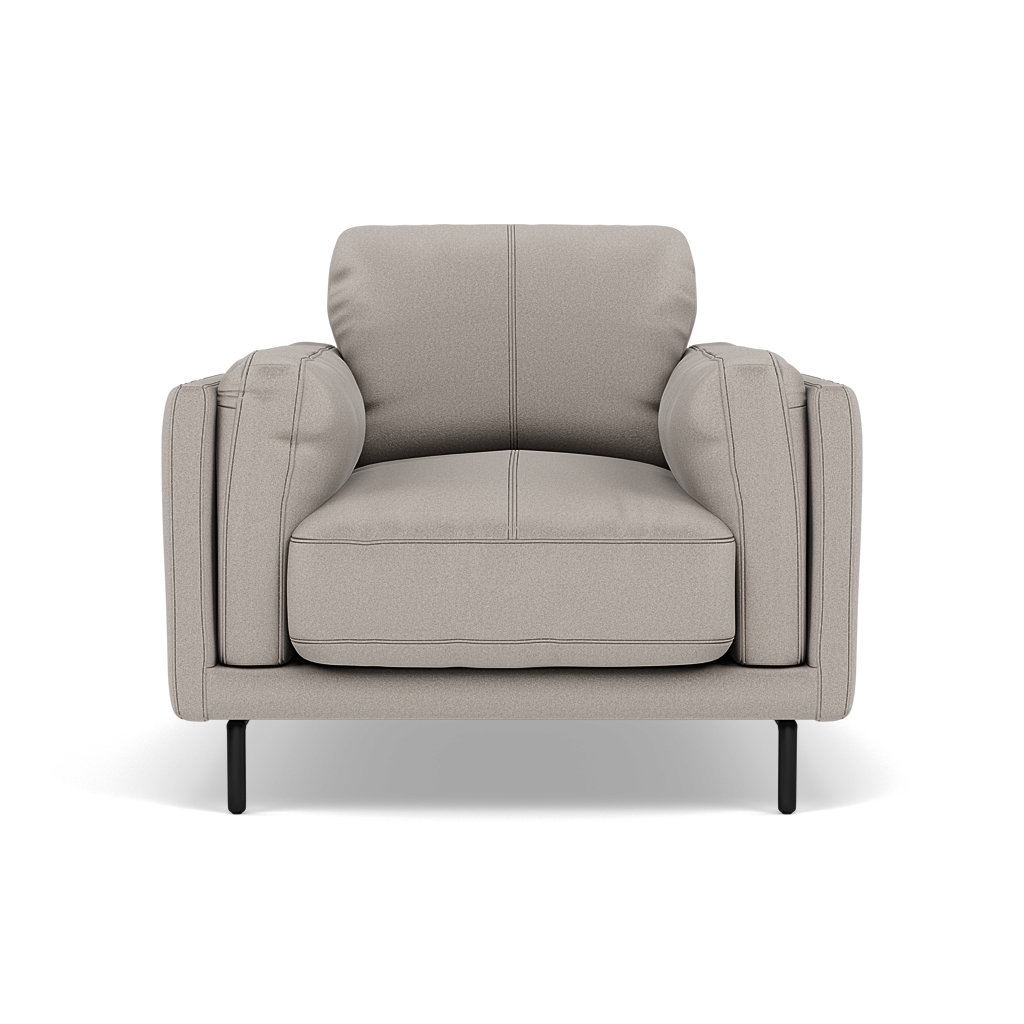 Morris Armchair - Armchair Fabric Sterling Home 10 BFAMAD-02 SILVER GREY