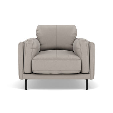 Morris Armchair - Armchair Fabric Armchairs Sterling Home 10 BFAMAD-02 SILVER GREY