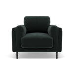 Morris Armchair - Armchair Fabric Sterling Home 12 FAB-MEG-21 CHARCOAL GREY