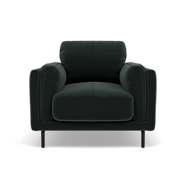 Morris Armchair - Armchair Fabric Armchairs Sterling Home 12 FAB-MEG-21 CHARCOAL GREY