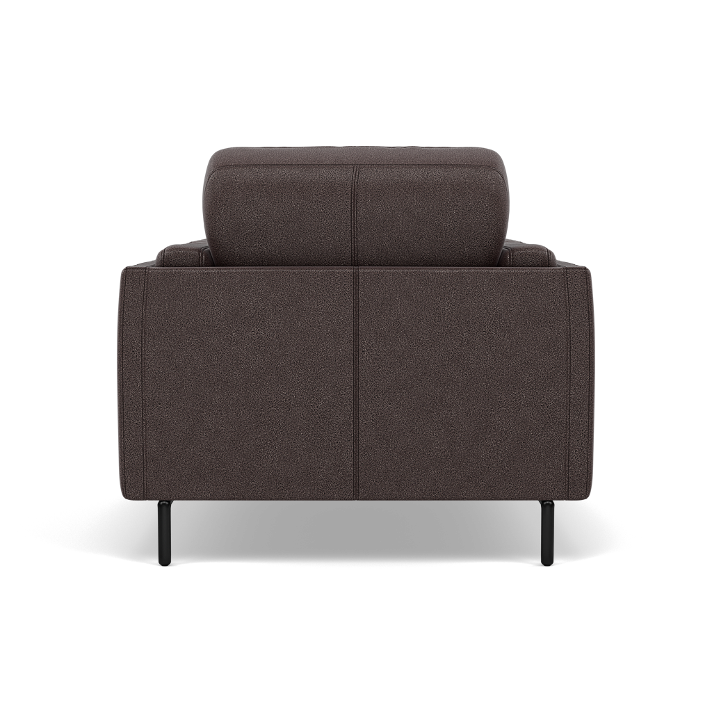 Morris Armchair - Armchair Fabric — BFA-BLJ-088 CHARCOAL GREY, gallery image 2