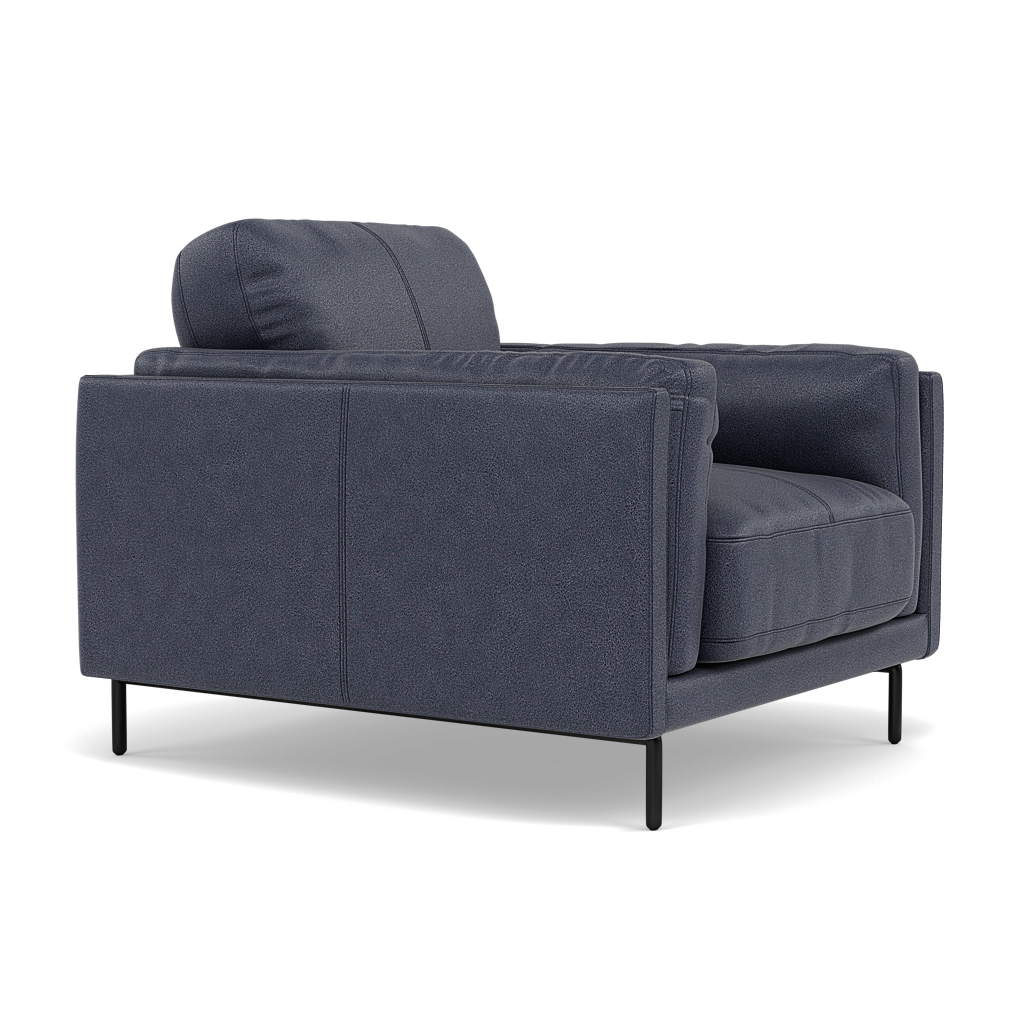 Morris Armchair - Armchair Fabric — BFA-BLJ-08  PACIFIC BLUE, gallery image 1