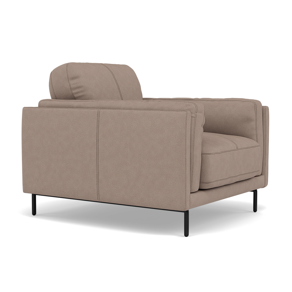 Morris Armchair - Armchair Fabric — BFA-BLJ-946 SILVER GREY, gallery image 1