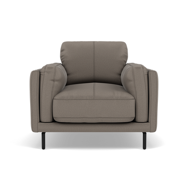 Morris Armchair - Armchair Fabric Armchairs Sterling Home 18 BFA-MAD-03 DARK GREY