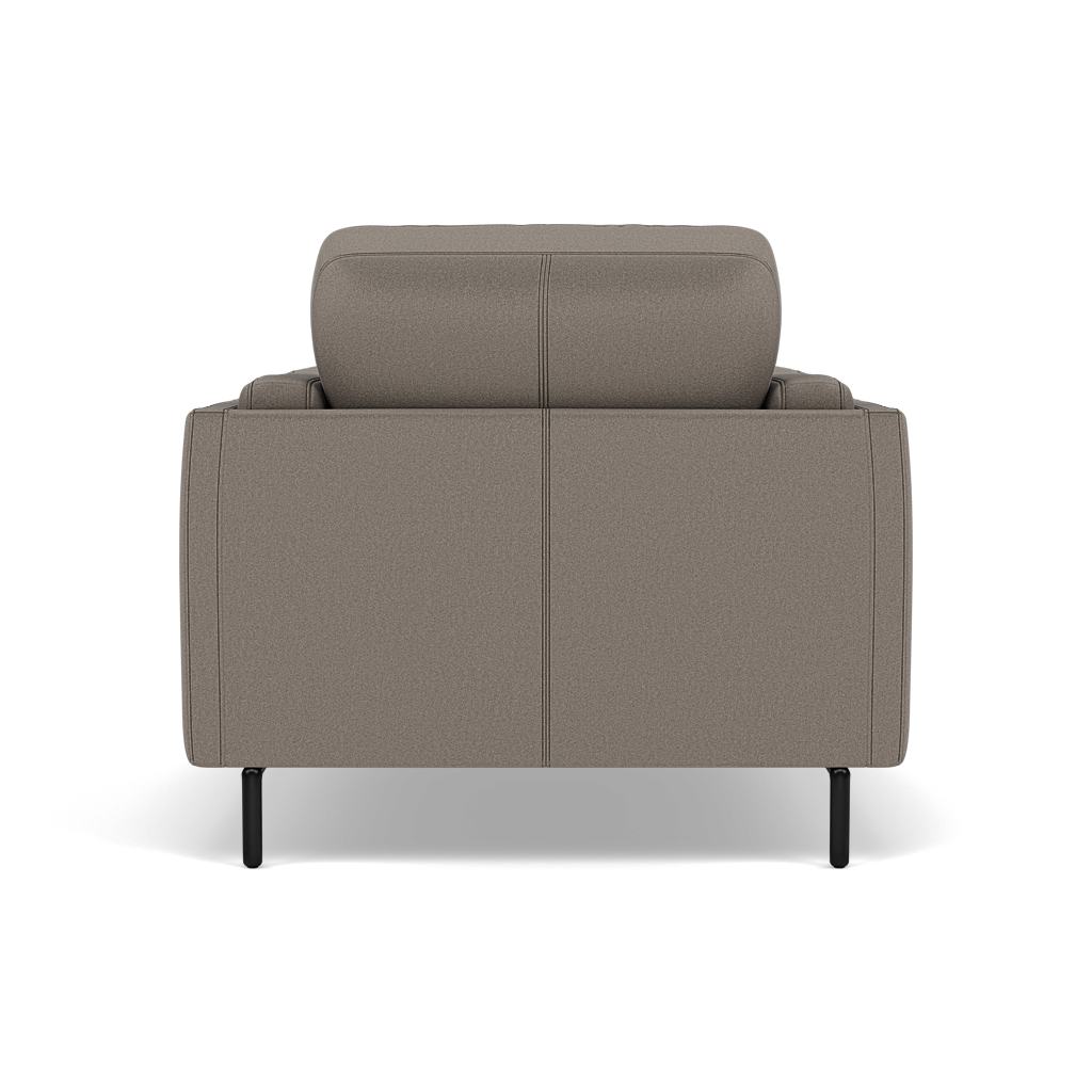 Morris Armchair - Armchair Fabric — BFA-MAD-03 DARK GREY, gallery image 2