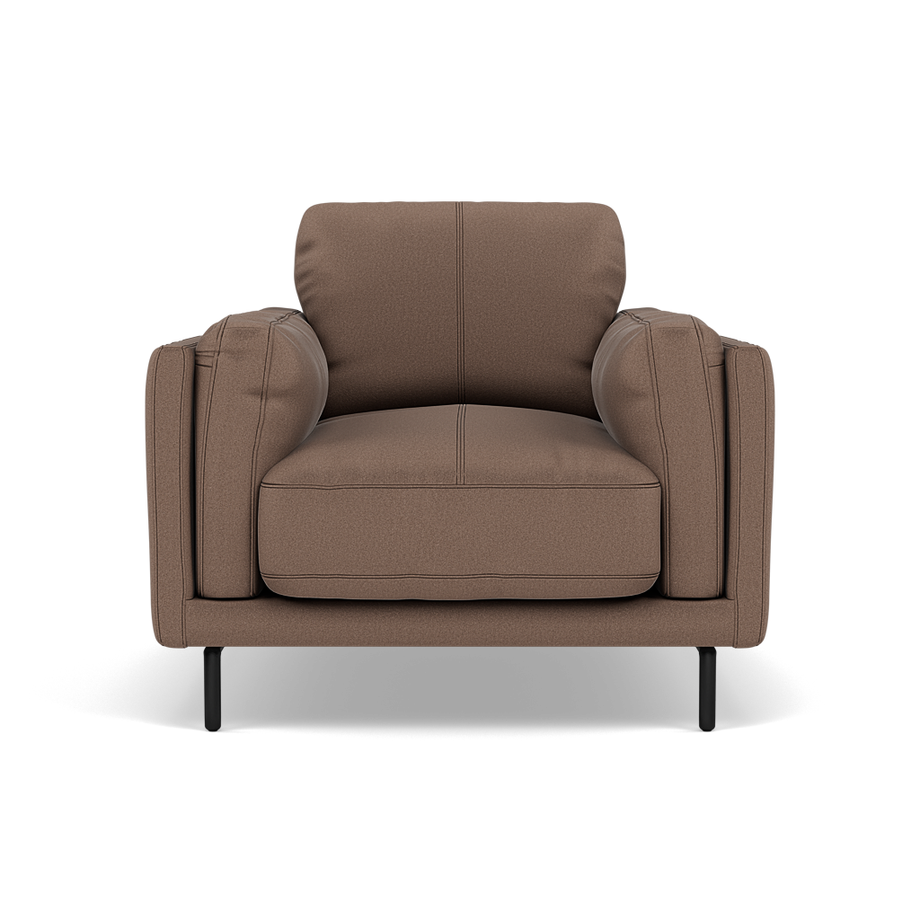 Morris Armchair - Armchair Fabric Sterling Home 19 BFA-MAD-05 DARK TAUPE