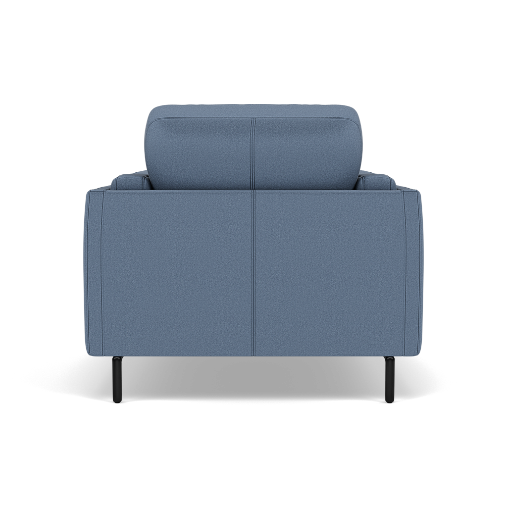 Morris Armchair - Armchair Fabric — BFA-MAD-08 PACIFIC BLUE, gallery image 2