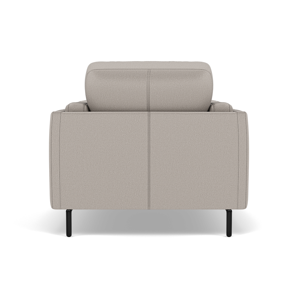 Morris Armchair - Armchair Fabric — BFAMAD-02 SILVER GREY, gallery image 2