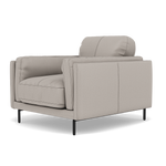 Morris Armchair - Armchair Fabric — BFAMAD-02 SILVER GREY, gallery image 3