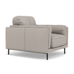 Morris Armchair - Armchair Fabric — BFAMAD-02 SILVER GREY, gallery image 1