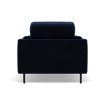 Morris Armchair - Armchair Fabric — FAB-MEG-28  NAVY, gallery image 2
