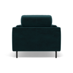 Morris Armchair - Armchair Fabric — FAB-MEG-36  LAKE GREEN, gallery image 2