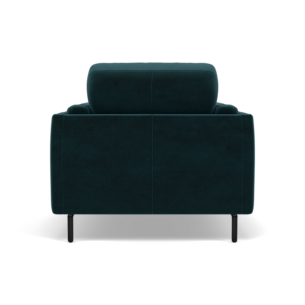 Morris Armchair - Armchair Fabric — FAB-MEG-36  LAKE GREEN, gallery image 2