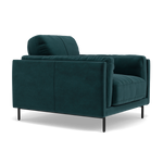 Morris Armchair - Armchair Fabric — FAB-MEG-36  LAKE GREEN, gallery image 1