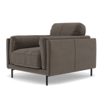 Morris Armchair - Armchair Fabric — FAB-MEG-51  DK TAUPE, gallery image 3