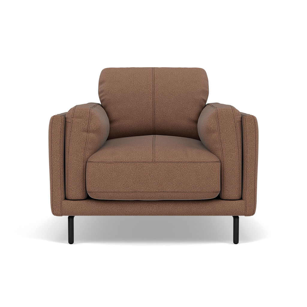 Morris Armchair - Armchair Fabric Sterling Home 7 BFA-BLJ-04 TOBACCO