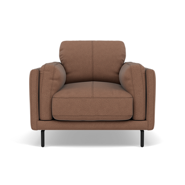 Morris Armchair - Armchair Fabric Armchairs Sterling Home 7 BFA-BLJ-04 TOBACCO