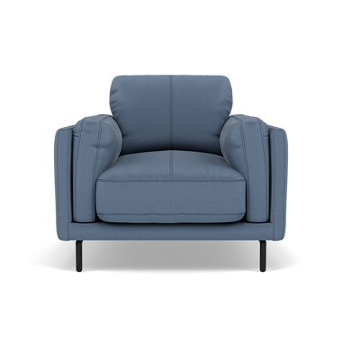 Morris Armchair - Armchair Fabric Armchairs Sterling Home 11 BFA-MAD-08 PACIFIC BLUE