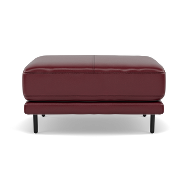 Morris Footstool - Rectangular Footstool Cat 20 Footstools Sterling Home 4 BV-035C DEEP RED