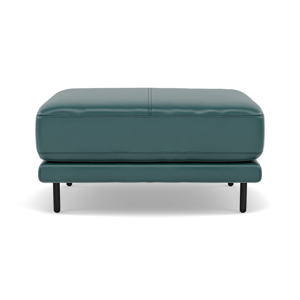 Morris Footstool - Rectangular Footstool Cat 20 Footstools Sterling Home 3 BV-301E LAKE GREEN