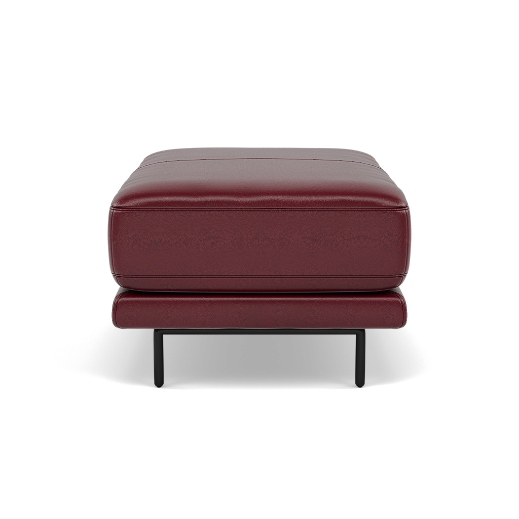 Morris Footstool - Rectangular Footstool Cat 20 — BV-035C DEEP RED, gallery image 2