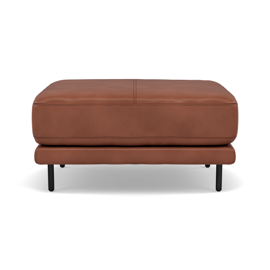 Morris Footstool - Rectangular Footstool Cat 20 Footstools Sterling Home 1 TO-376E BRANDY