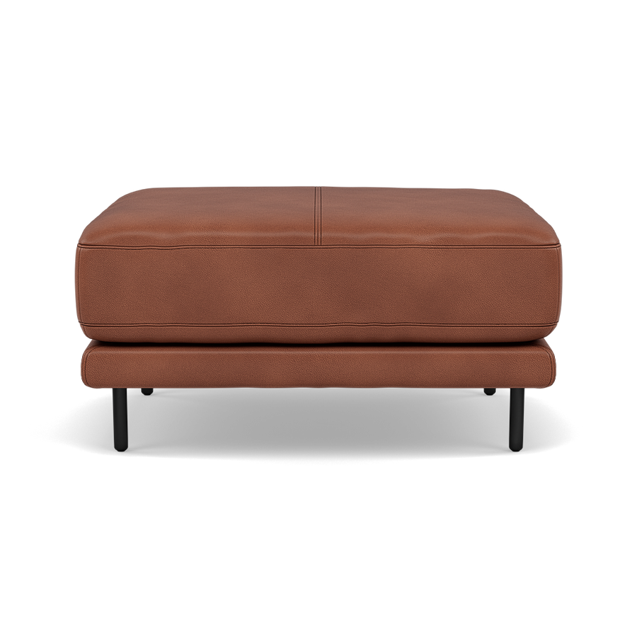 Morris Footstool - Rectangular Footstool Cat 20 Footstools Sterling Home 1 TO-376E BRANDY