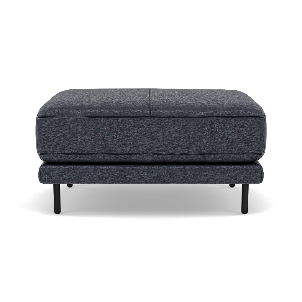 Morris Footstool - Rectangular Footstool Cat 25 Footstools Sterling Home 14 NC-036C NAVY BLUE