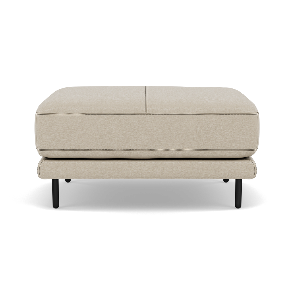 Morris Footstool - Rectangular Footstool Cat 25 Footstools Sterling Home 4 NC-041E SILVER GREY