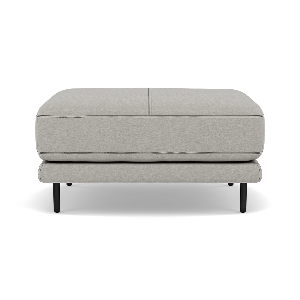 Morris Footstool - Rectangular Footstool Cat 25 Footstools Sterling Home 5 NC-251E GREY
