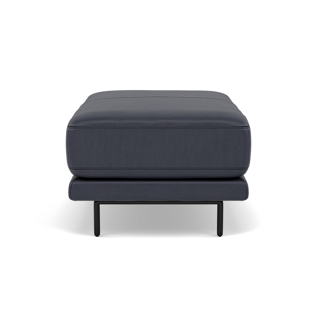 Morris Footstool - Rectangular Footstool Cat 25 — NC-036C NAVY BLUE, gallery image 2