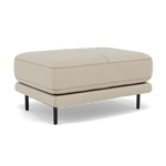 Morris Footstool - Rectangular Footstool Cat 25 — NC-041E SILVER GREY, gallery image 1