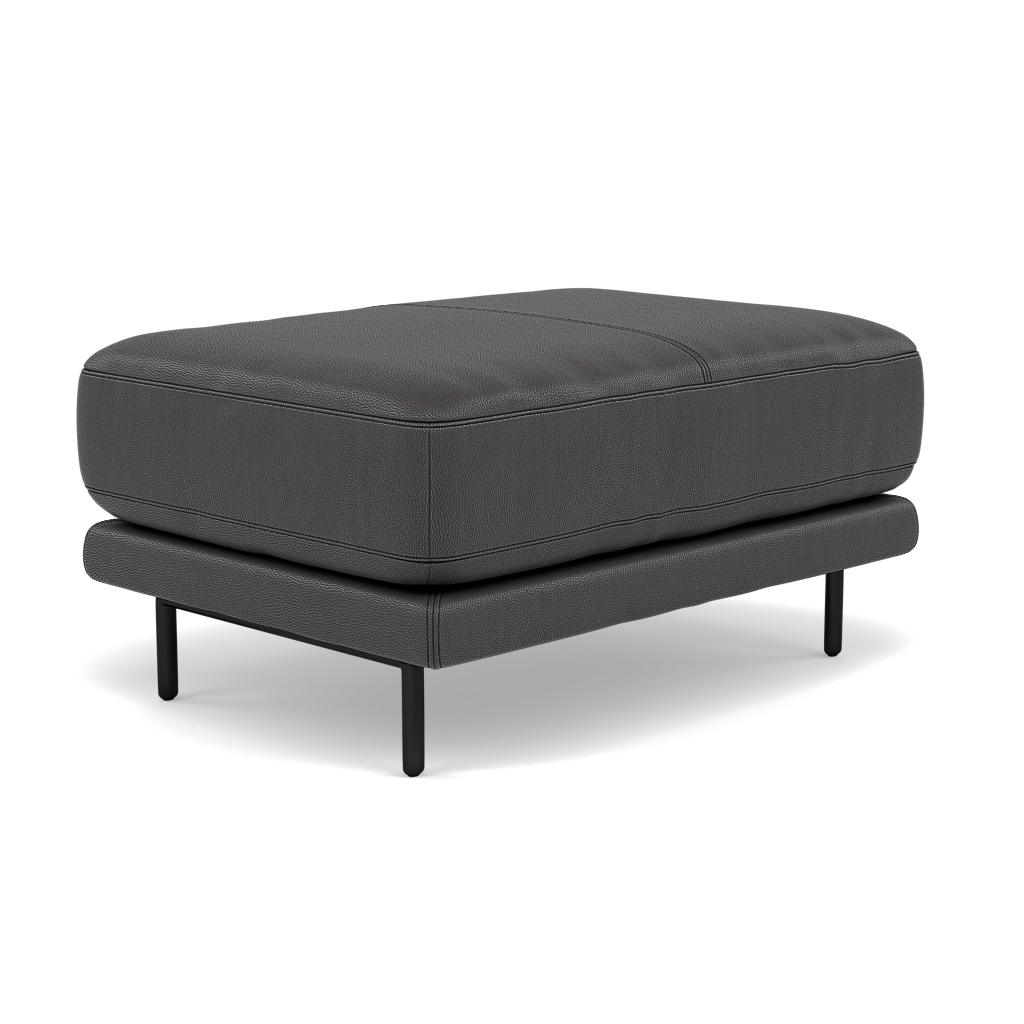 Morris Footstool - Rectangular Footstool Cat 25 — NC-180E SLATE GREY, gallery image 3