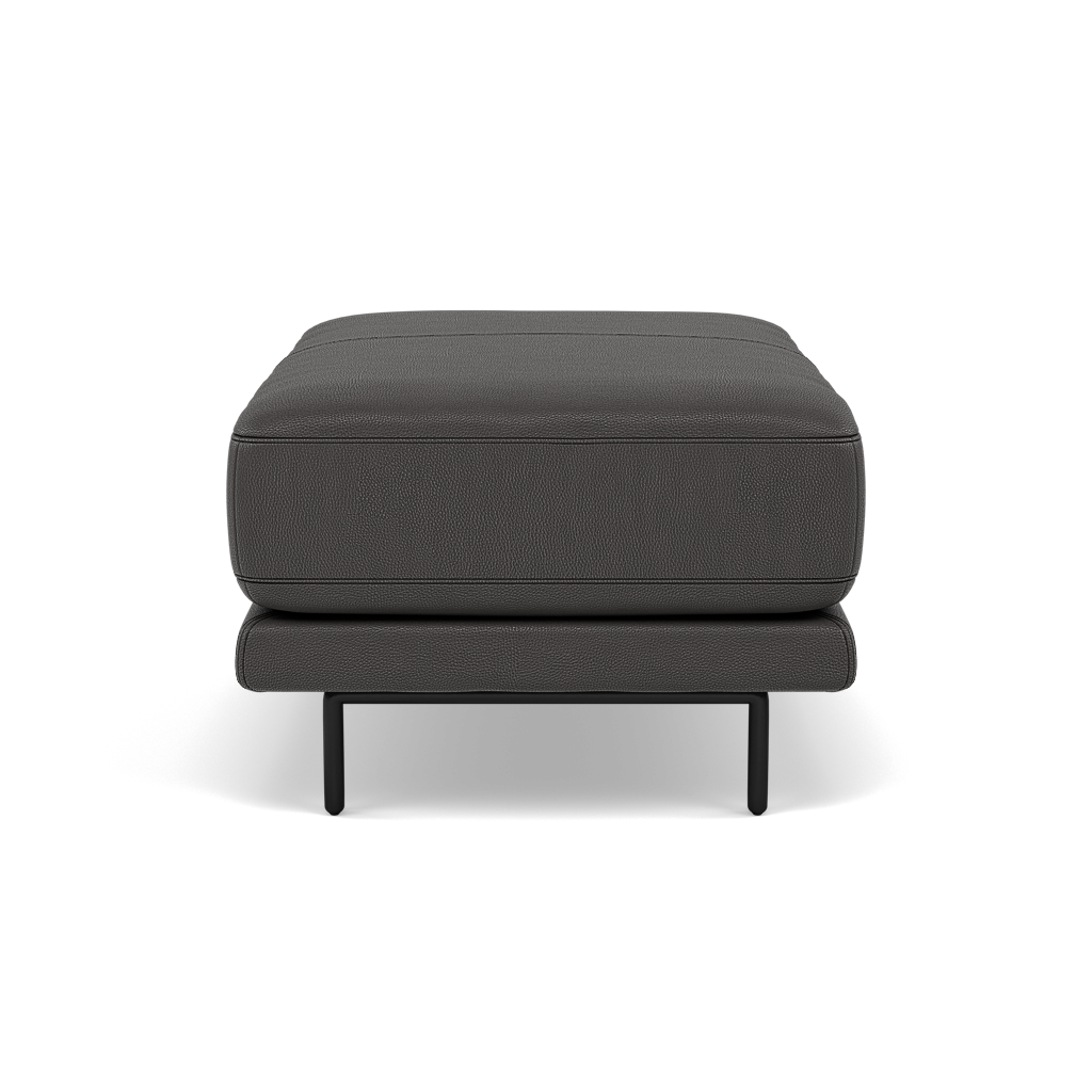 Morris Footstool - Rectangular Footstool Cat 25 — NC-180E SLATE GREY, gallery image 2