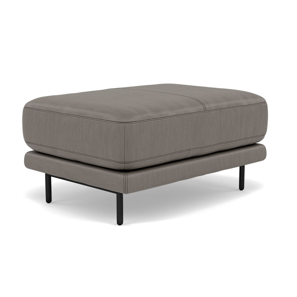 Morris Footstool - Rectangular Footstool Cat 25 — NC-232E  GRANITE, gallery image 3