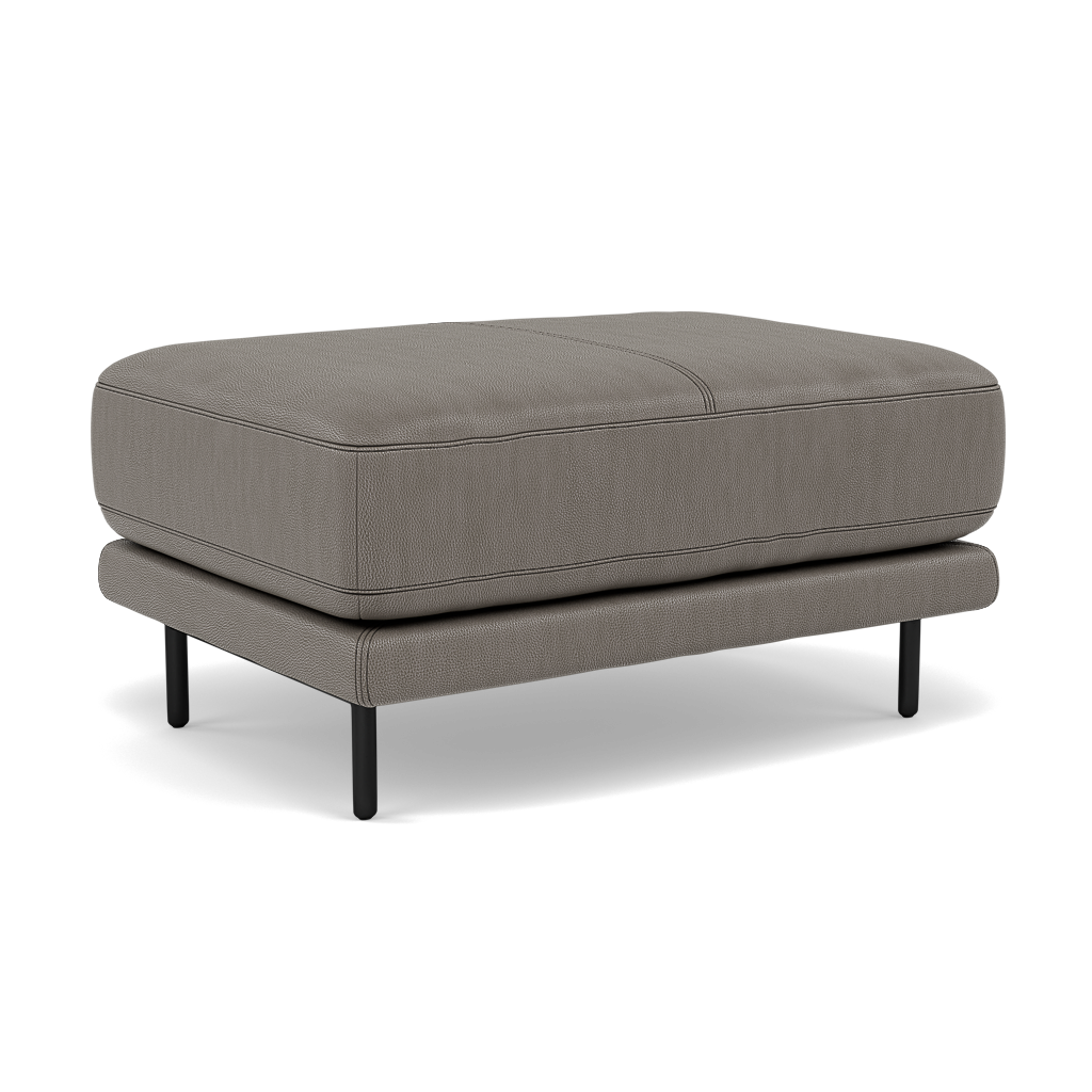 Morris Footstool - Rectangular Footstool Cat 25 — NC-232E  GRANITE, gallery image 1
