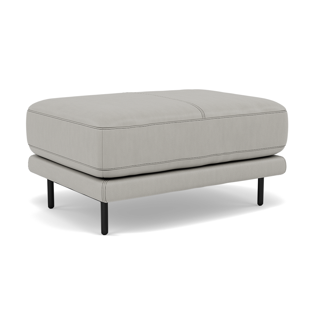 Morris Footstool - Rectangular Footstool Cat 25 — NC-251E GREY, gallery image 1
