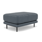 Morris Footstool - Rectangular Footstool Cat 25 — NC-313E OCEAN BLUE, gallery image 3