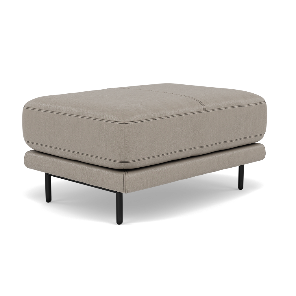 Morris Footstool - Rectangular Footstool Cat 25 — NC-722A TAUPE, gallery image 3