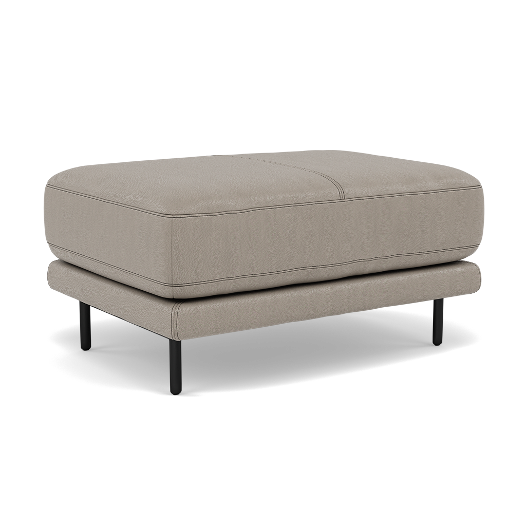 Morris Footstool - Rectangular Footstool Cat 25 — NC-722A TAUPE, gallery image 1