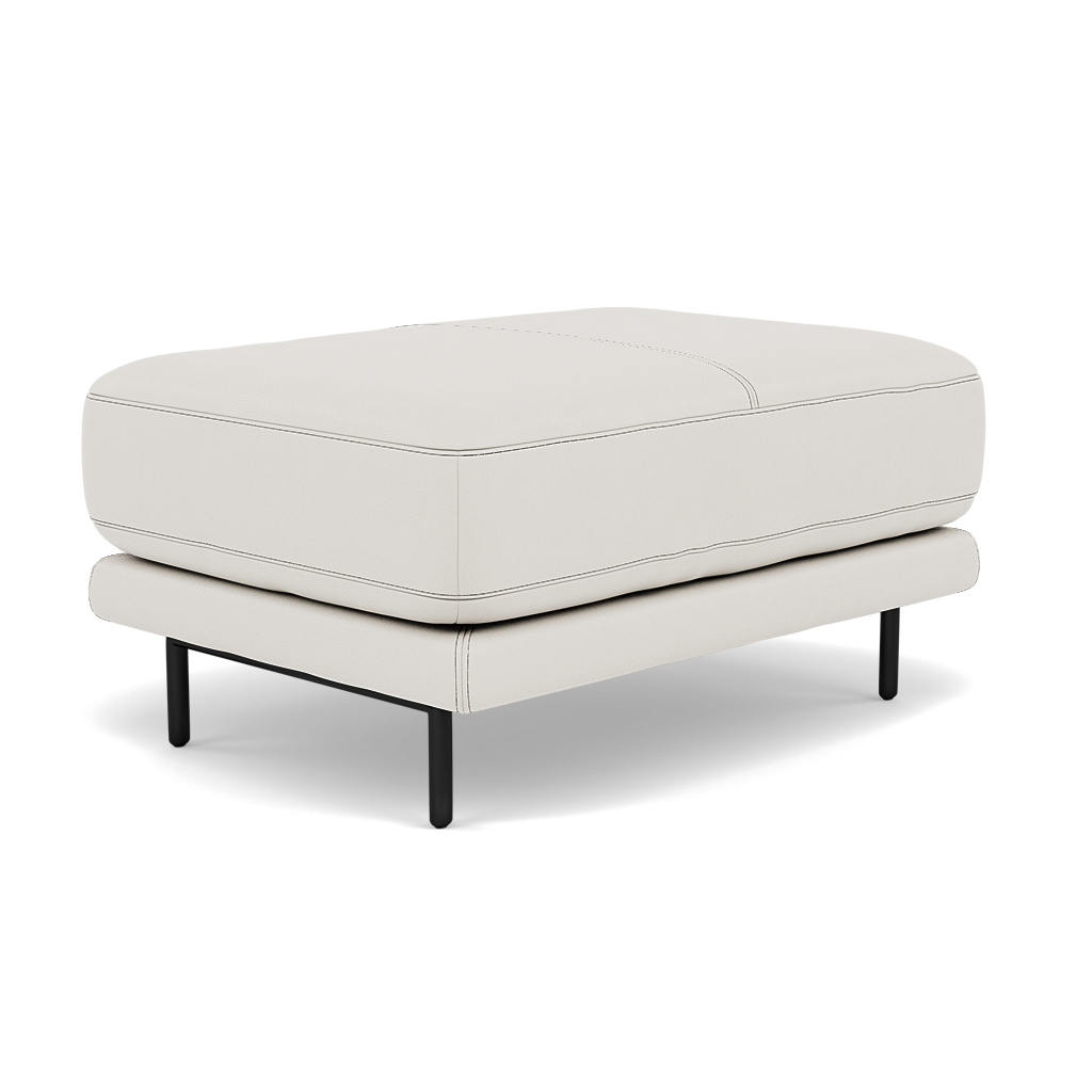 Morris Footstool - Rectangular Footstool Cat 25 — NC-744D STAR WHITE, gallery image 3