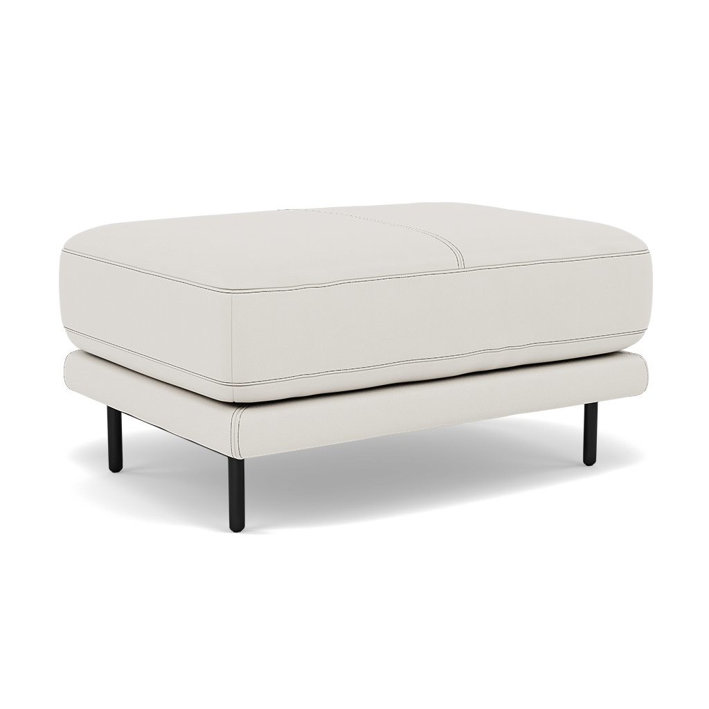 Morris Footstool - Rectangular Footstool Cat 25 — NC-744D STAR WHITE, gallery image 1